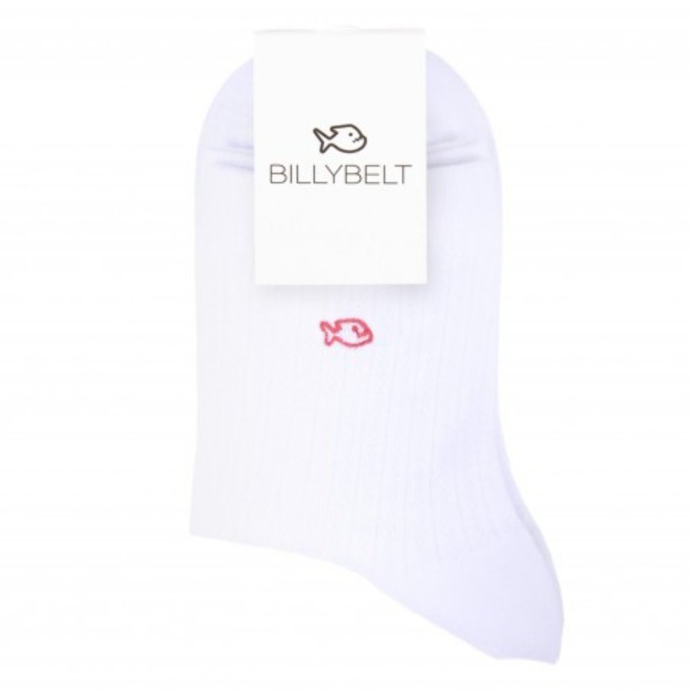 Women's White Lace Cotton Socks